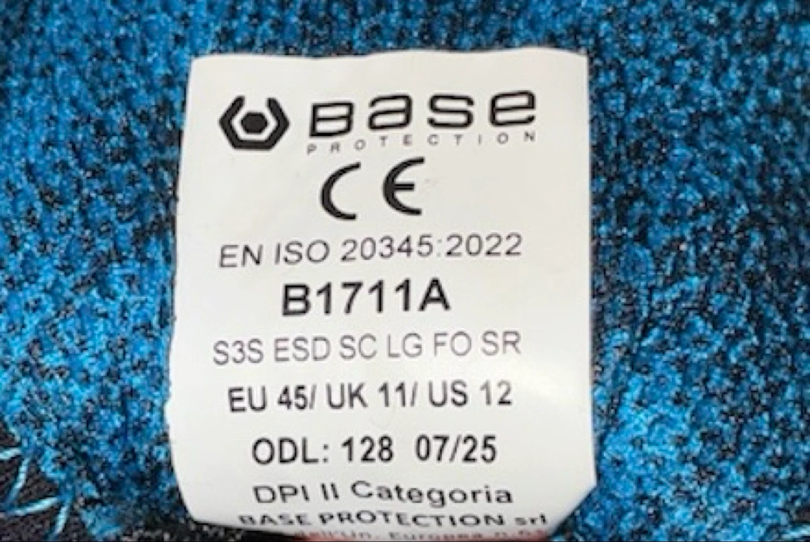 Base Protection S3S ESD Safety Shoes Size T45 – photo 3
